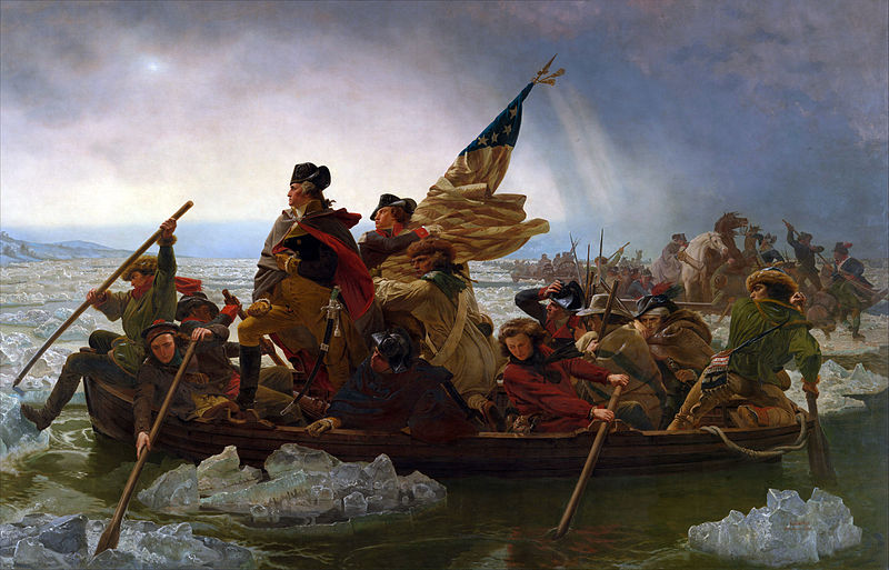 Washington cruzando el Delaware - Emanuel Gottlieb Leutze
